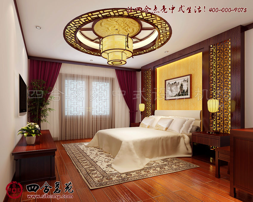 溫文爾雅的空間氛圍 新中式四合院設計室內